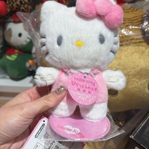 Hello Kitty Plush with Pink Outfit and Bow
